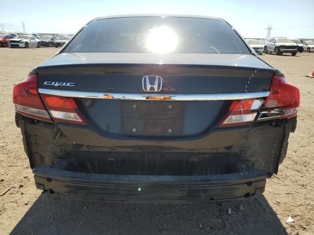 19XFB2F88DE256610 - 2013 HONDA CIVIC EX BLACK photo 6