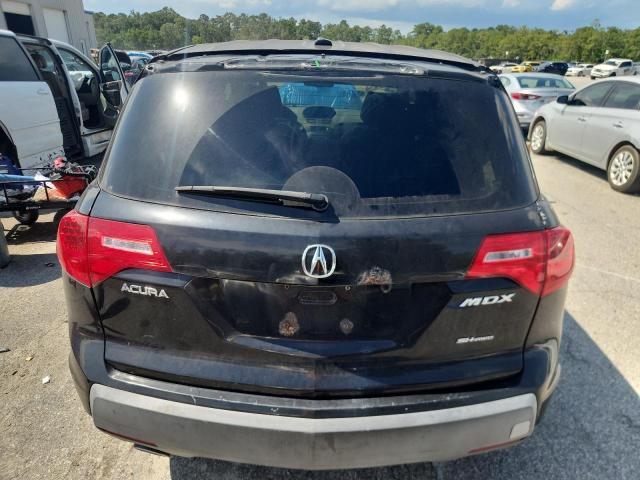 2HNYD283X8H512822 - 2008 ACURA MDX TECHNOLOGY BLACK photo 6