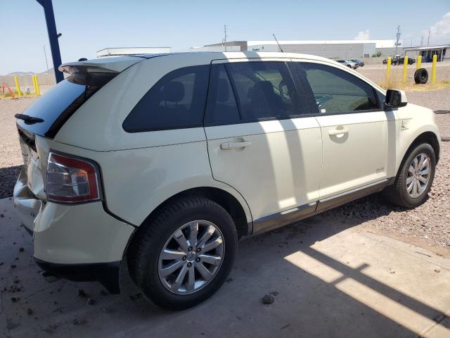 2FMDK38C37BB56453 - 2007 FORD EDGE SEL WHITE photo 3