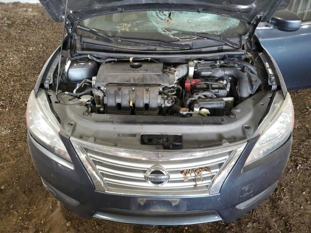 3N1AB7AP3FY365731 - 2015 NISSAN SENTRA S CHARCOAL photo 11