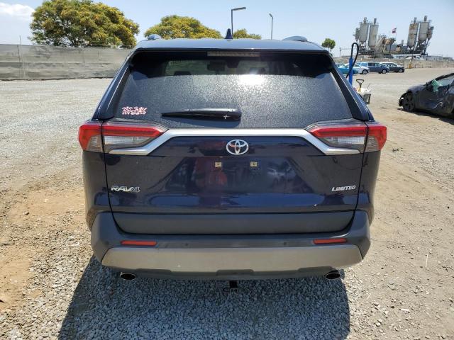 JTMY1RFV9KD008942 - 2019 TOYOTA RAV4 LIMITED BLUE photo 6