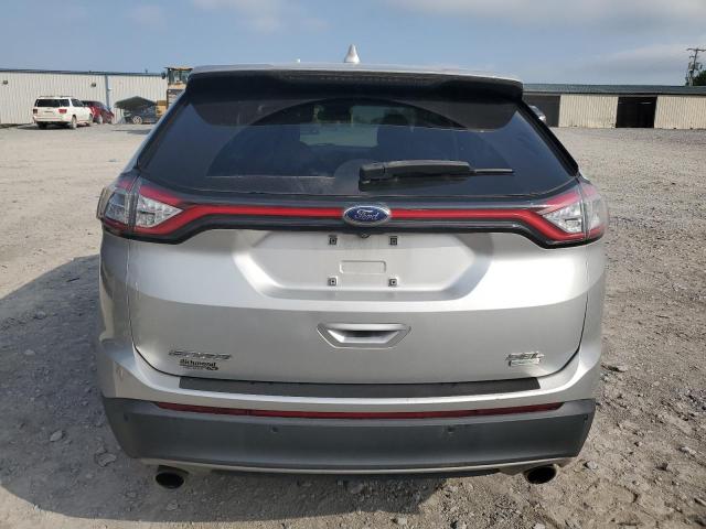 2FMPK3J99JBB53849 - 2018 FORD EDGE SEL SILVER photo 6