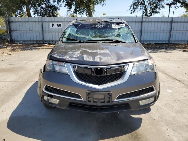 2HNYD2H49AH513765 - 2010 ACURA MDX TECHNOLOGY GRAY photo 5