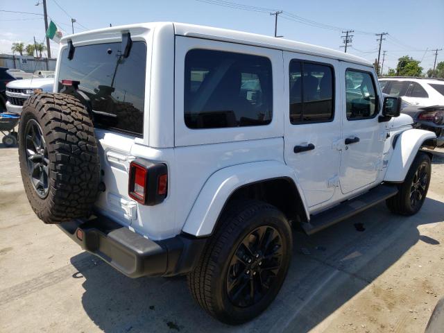 1C4JJXP60PW524759 - 2023 JEEP WRANGLER SAHARA 4XE WHITE photo 3