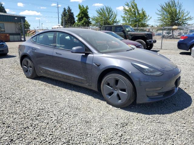 5YJ3E1EA7PF470625 - 2023 TESLA MODEL 3 GRAY photo 4