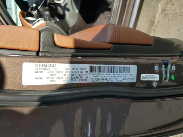 1C4RJFJT6KC610065 - 2019 JEEP GRAND CHER SUMMIT ყავისფერი ფოტო 13