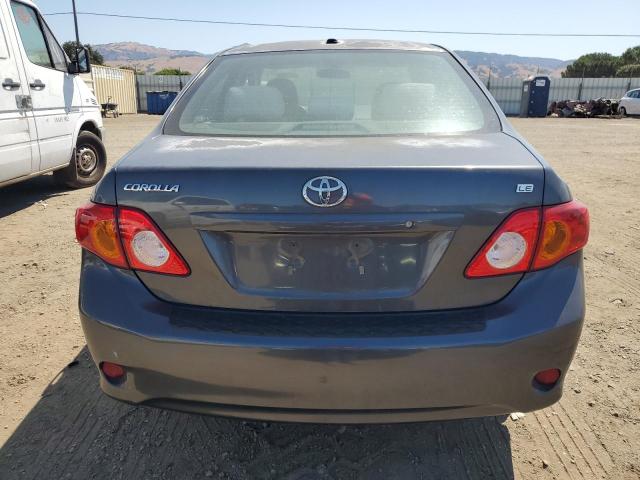 1NXBU40E69Z145318 - 2009 TOYOTA COROLLA BASE Grafitowy zdjęcie 6