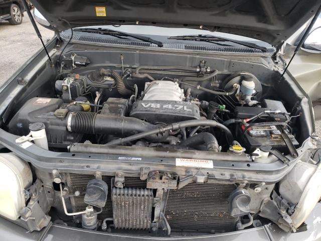 5TBRT341X3S376539 - 2003 TOYOTA TUNDRA ACCESS CAB SR5 GRAY photo 11