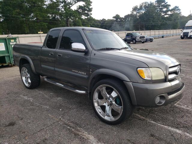5TBRT341X3S376539 - 2003 TOYOTA TUNDRA ACCESS CAB SR5 GRAY photo 4