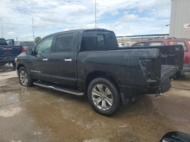 1N6AA1E69KN528241 - 2019 NISSAN TITAN PLATINUM RESERVE BLACK photo 2