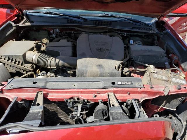 5TFSZ5AN8JX141820 - 2018 TOYOTA TACOMA ACCESS CAB 红色 照片 11
