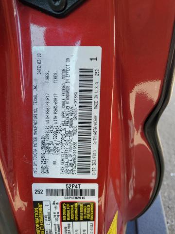 5TFSZ5AN8JX141820 - 2018 TOYOTA TACOMA ACCESS CAB 红色 照片 12