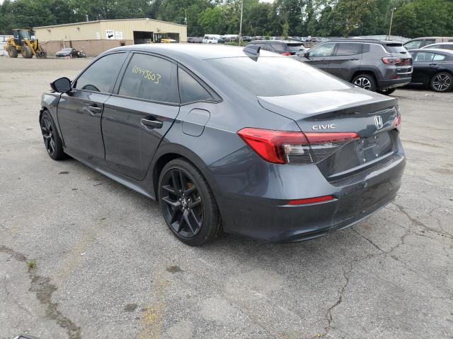 2HGFE2F54NH555385 - 2022 HONDA CIVIC SPORT 石墨色 照片 2