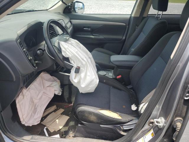 JA4AD2A32HZ005702 - 2017 MITSUBISHI OUTLANDER ES GRAY photo 7