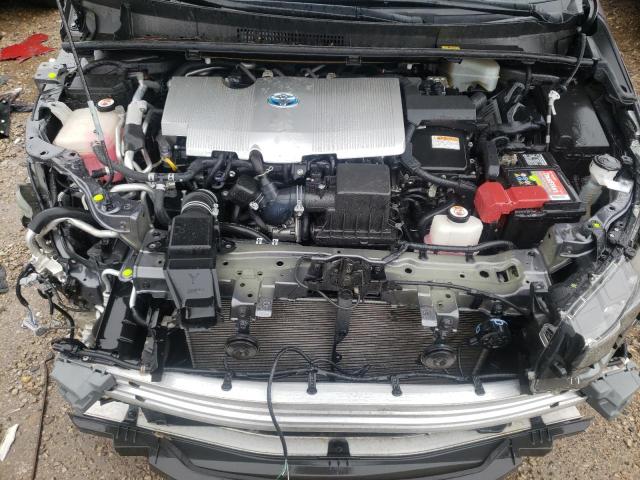 JTDKARFP9J3076265 - 2018 TOYOTA PRIUS PRIM 灰色 照片 11