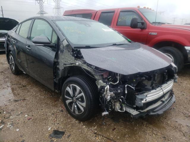 JTDKARFP9J3076265 - 2018 TOYOTA PRIUS PRIM 灰色 照片 4