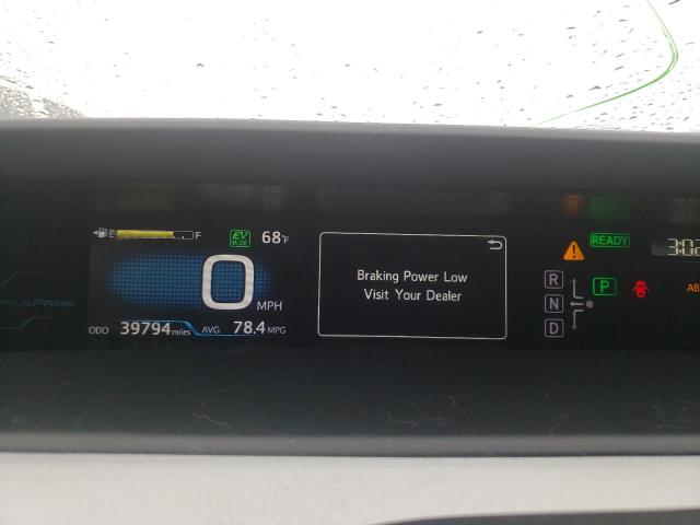 JTDKARFP9J3076265 - 2018 TOYOTA PRIUS PRIM 灰色 照片 9