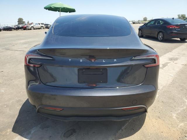 5YJ3E1EA1SF919175 - 2025 TESLA MODEL 3 GRAY photo 6