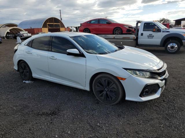 SHHFK7H5XJU228327 - 2018 HONDA CIVIC EX WHITE photo 4