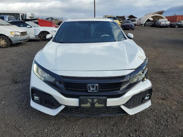 SHHFK7H5XJU228327 - 2018 HONDA CIVIC EX WHITE photo 5