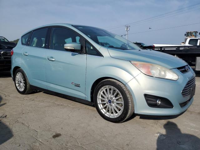 1FADP5CU9DL516800 - 2013 FORD C-MAX PREMIUM TURQUOISE photo 4