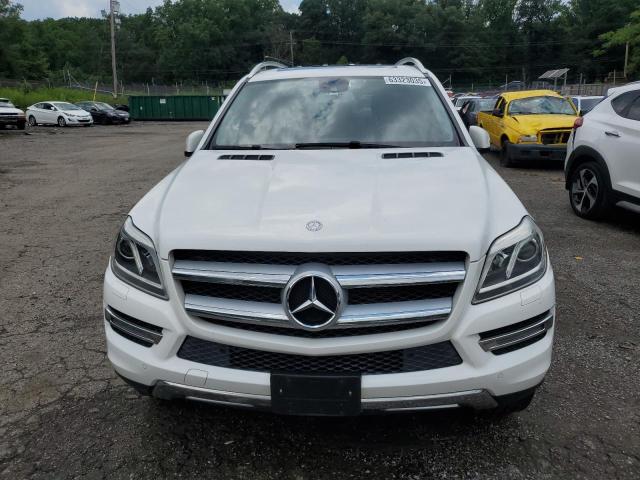 4JGDF7CE2EA361369 - 2014 MERCEDES-BENZ GL 450 4MATIC WHITE photo 5