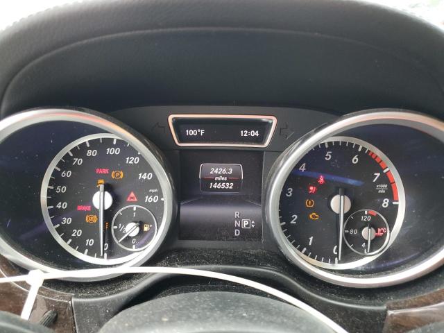 4JGDF7CE2EA361369 - 2014 MERCEDES-BENZ GL 450 4MATIC WHITE photo 9