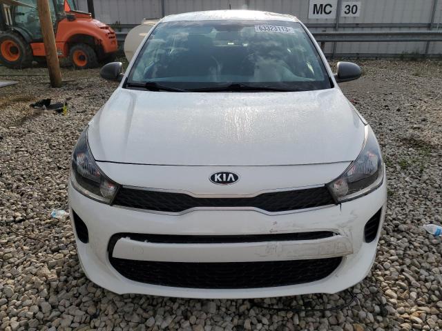 3KPA24AB2JE073188 - 2018 KIA RIO LX WHITE photo 5