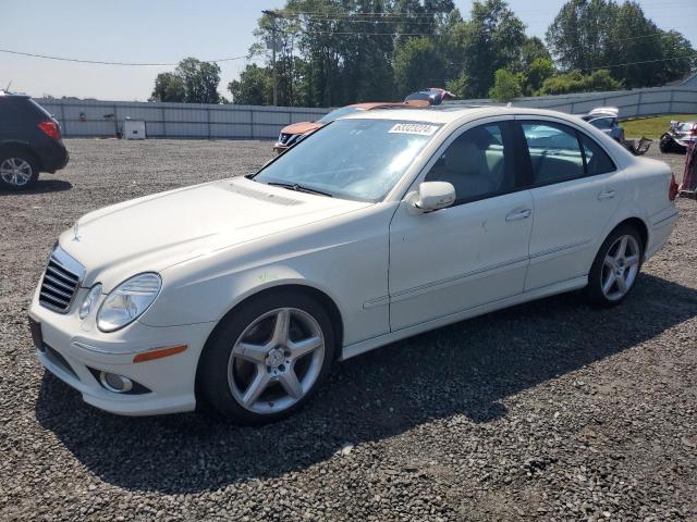 WDBUF90X99B384698 - 2009 MERCEDES-BENZ E 550 4MATIC WHITE photo 1