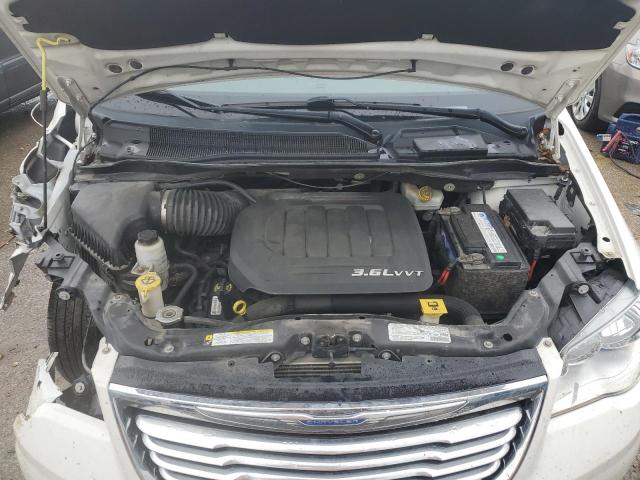 2C4RC1CG1DR534181 - 2013 CHRYSLER TOWN & COU TOURING L WHITE photo 12