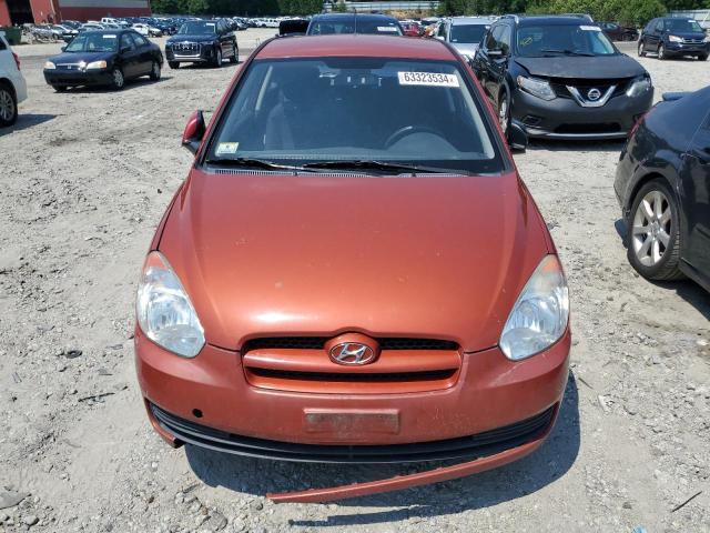 KMHCM3AC7AU186153 - 2010 HYUNDAI ACCENT BLUE ORANGE photo 5