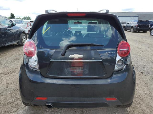 KL8CE6S9XDC627816 - 2013 CHEVROLET SPARK 2LT BLACK photo 6