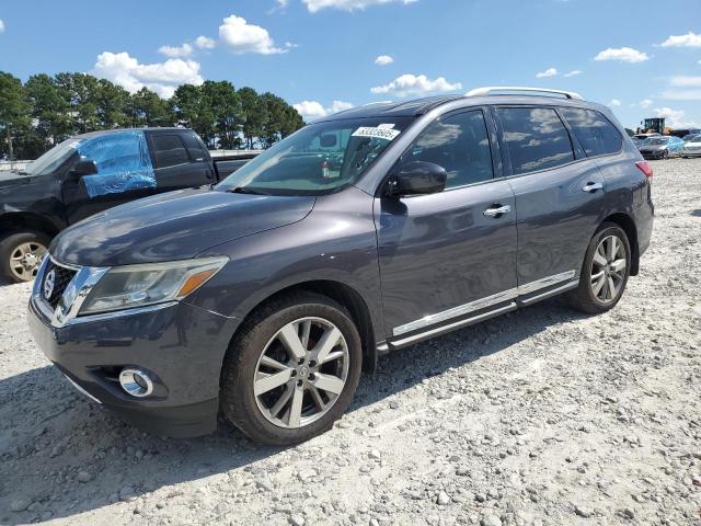 5N1AR2MN1DC640231 - 2013 NISS PATHFINDER S ნაცრისფერი ფოტო 1