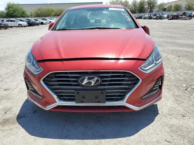 5NPE34AF7JH652660 - 2018 HYUNDAI SONATA SPORT RED photo 5