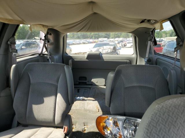 2D4GP44L95R141834 - 2005 DODGE GRAND CARAVAN SXT ნაცრისფერი ფოტო 10