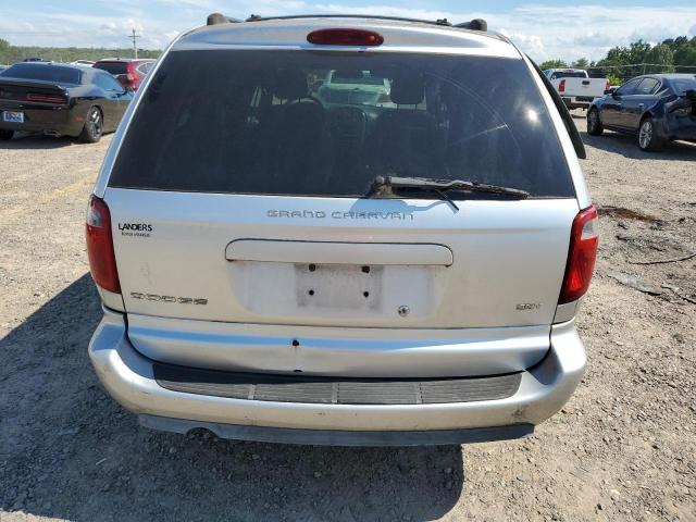 2D4GP44L95R141834 - 2005 DODGE GRAND CARAVAN SXT ნაცრისფერი ფოტო 6