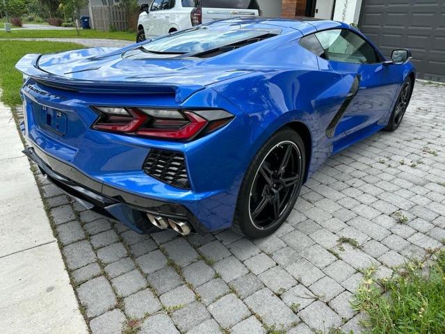 1G1YA2D45P5121010 - 2023 CHEVROLET CORVETTE STINGRAY 1LT BLUE photo 4