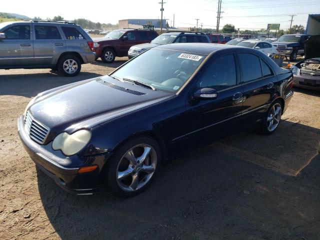 2004 MERCEDES-BENZ C 230K SPORT SEDAN, 