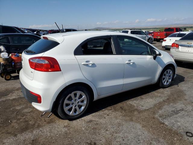 KNADN5A37G6583129 - 2016 KIA RIO EX WHITE photo 3