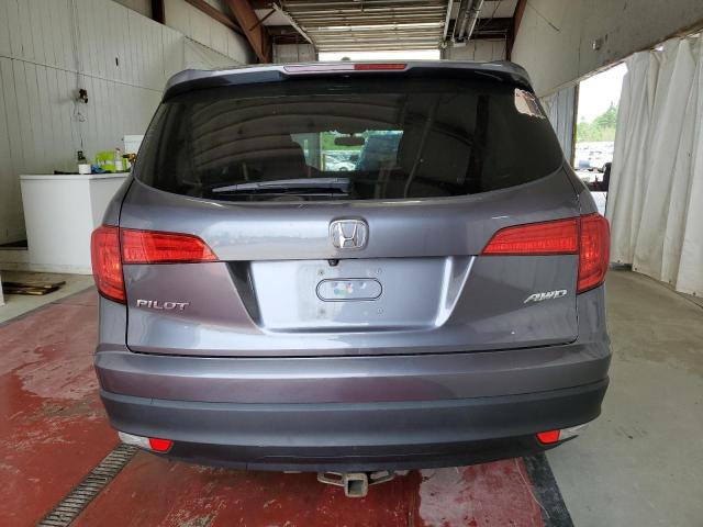 5FNYF6H84GB114433 - 2016 HONDA PILOT EXL GRAY photo 6