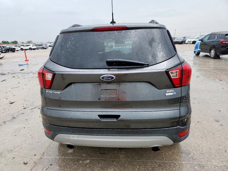 1FMCU9HD5KUA55600 - 2019 FORD ESCAPE SEL ნაცრისფერი ფოტო 6