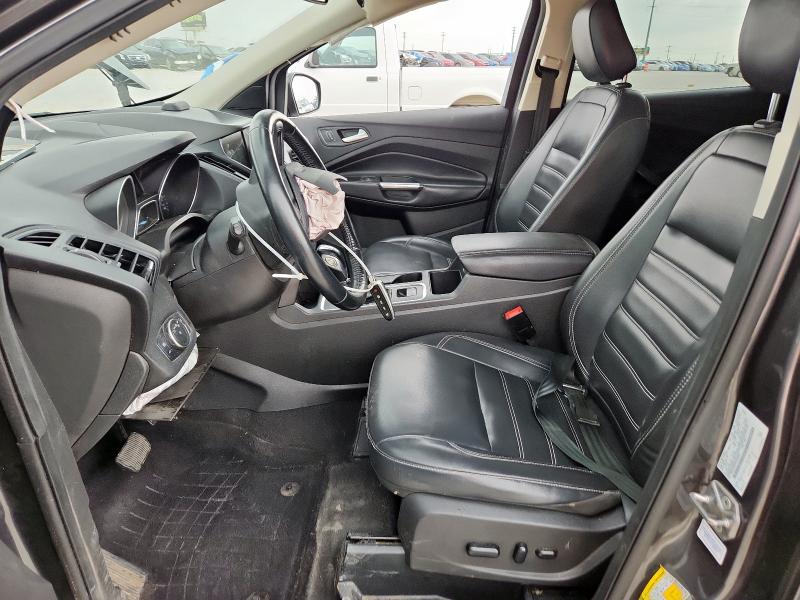 1FMCU9HD5KUA55600 - 2019 FORD ESCAPE SEL ნაცრისფერი ფოტო 7