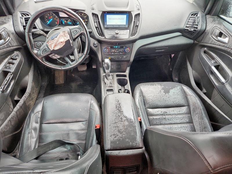 1FMCU9HD5KUA55600 - 2019 FORD ESCAPE SEL ნაცრისფერი ფოტო 8