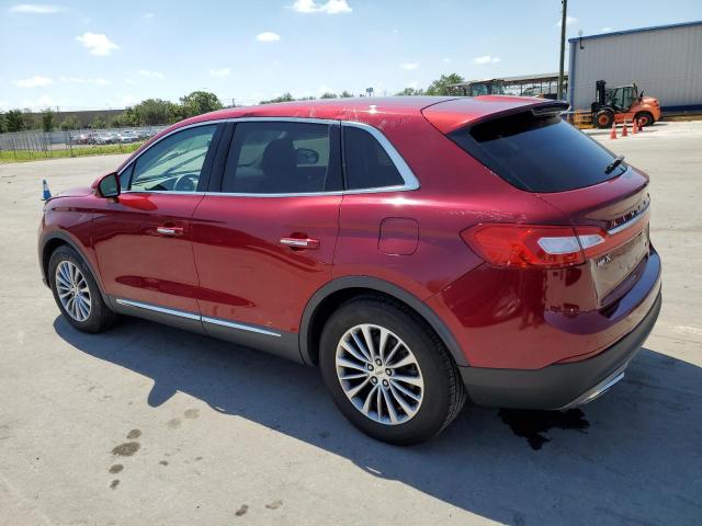 2LMTJ6KRXGBL60832 - 2016 LINCOLN MKX SELECT RED photo 2