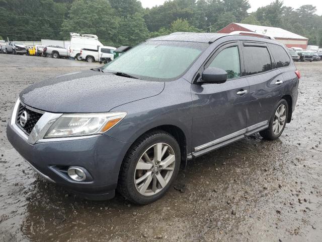 5N1AR2MM0DC675141 - 2013 NISSAN PATHFINDER S GRAY photo 1