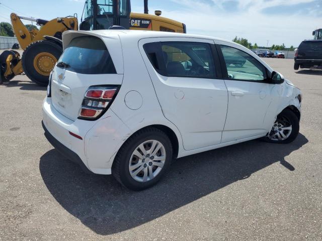 1G1JG6SH7H4147242 - 2017 CHEVROLET SONIC WHITE photo 3