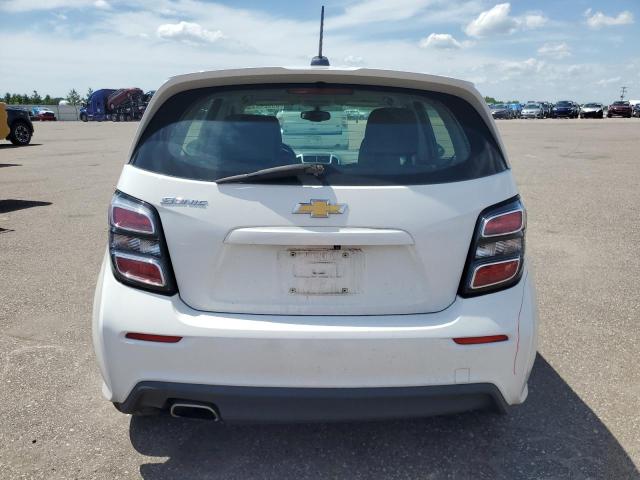 1G1JG6SH7H4147242 - 2017 CHEVROLET SONIC WHITE photo 6