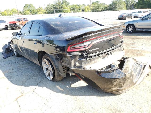 2C3CDXHG5JH175812 - 2018 DODGE CHARGER SXT PLUS BLACK photo 3