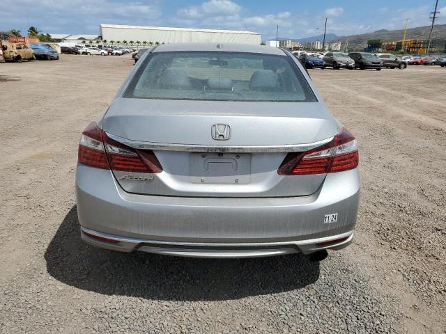 1HGCR2F73GA049783 - 2016 HONDA ACCORD EX SILVER photo 6