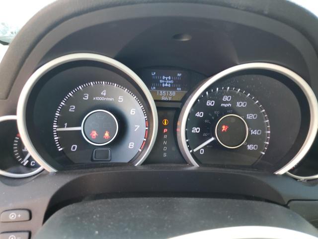 2HNYB1H66AH503082 - 2010 ACURA ZDX ADVANCE أسود صورة 9